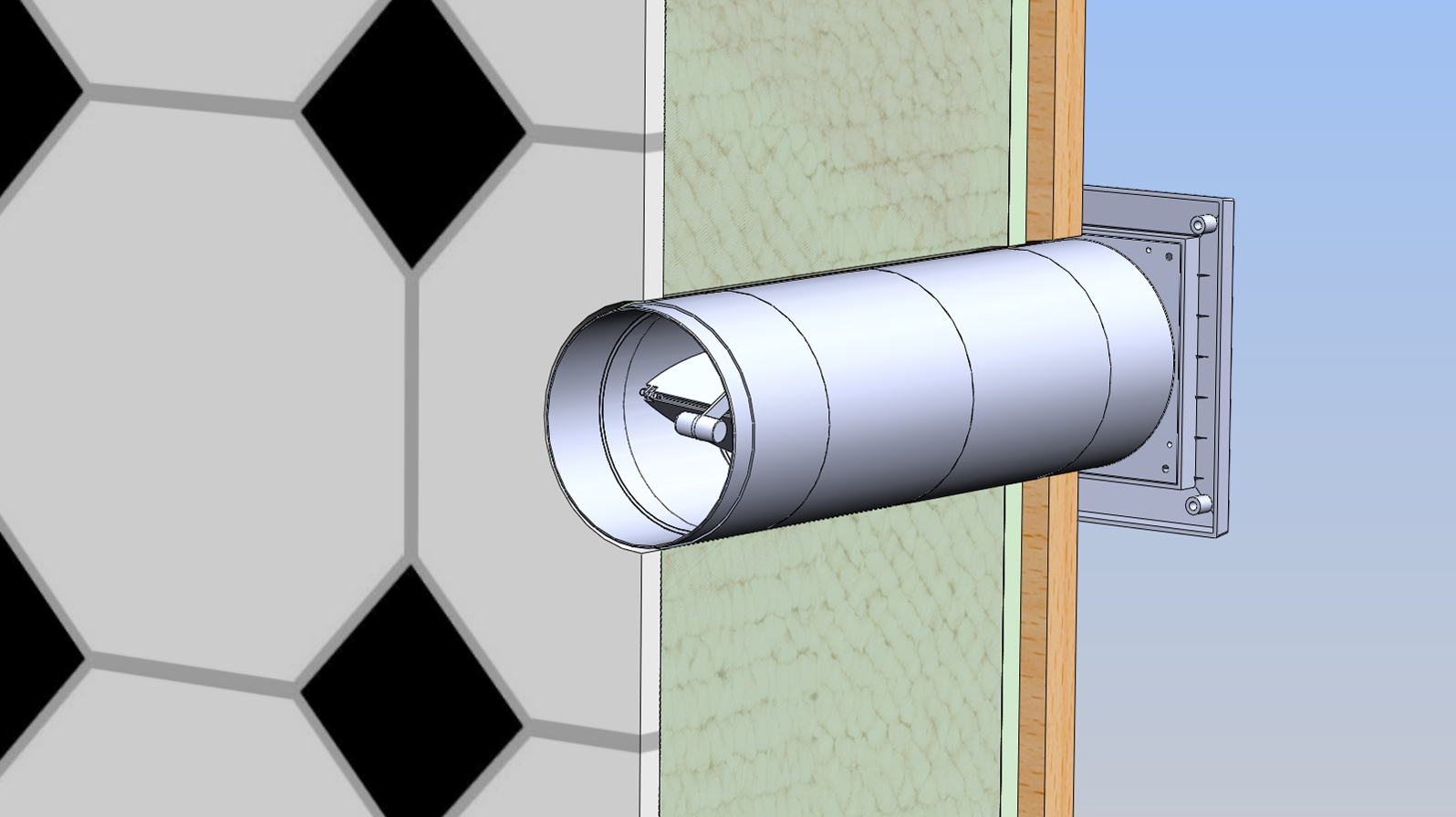 Вентиляция На Кухне В Частном Доме Через Стену фото 14